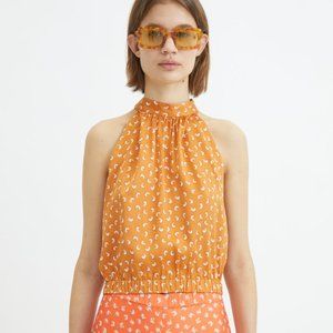 NWT Rodebjer Top Loulou Paisley